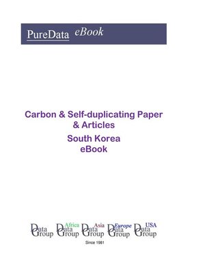 cover image of Carbon & Self-duplicating Paper & Articles in South Korea